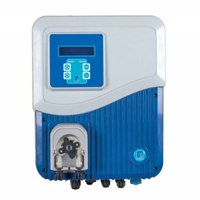 Gemas Puritron Off-line GSCN Salt-water Chlorinator - 10 g/h combined with automatic pH control and 1.5 l/h Dosing pump