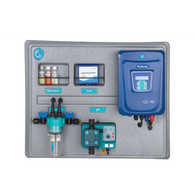 Gemas Puritron GSC Off-line Salt-water Chlorinator 15 g/h with automatic Redox control and 2 l/h Dosing pump