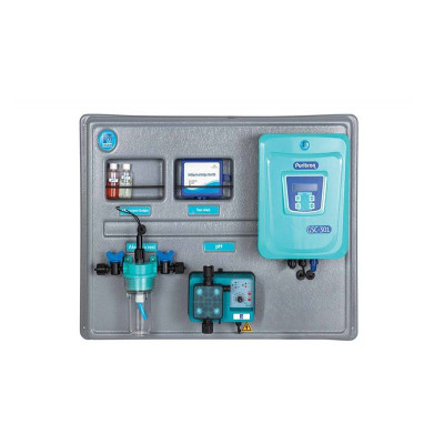 Gemas Puritron GSC Off-line Salt-water Chlorinator 20 g/h with automatic pH control and 2 l/h Dosing pump