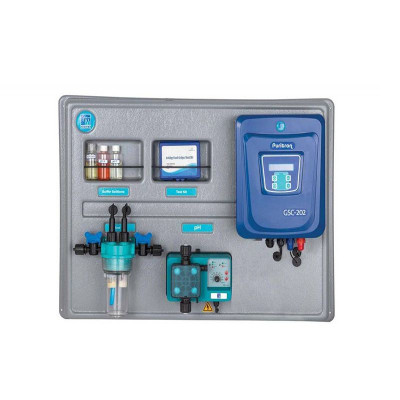 Gemas Puritron GSC Off-line Salt-water Chlorinator 30 g/h with automatic Redox control and 2 l/h Dosing pump